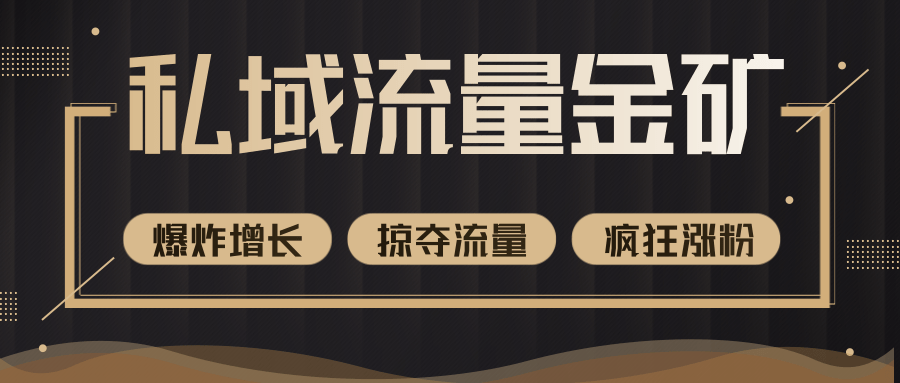 价值2200元私域流量的金矿，循环获取各大媒体精准流量，无限复制网红的精准流量！-21资源库