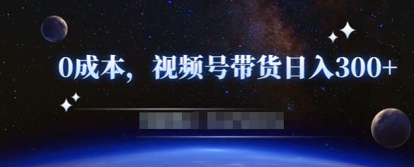 零基础视频号带货赚钱项目，0成本0门槛轻松日入300+【视频教程】-21资源库