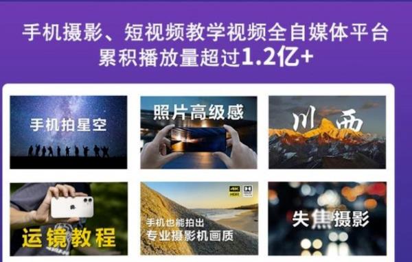 2022玩转手机影像全系课，零基础的小白也能进阶成为手机摄影专业人士-21资源库