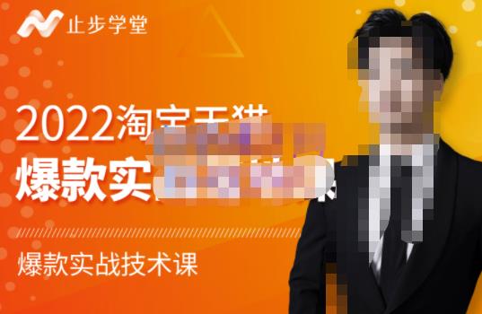 止步学堂·2022淘宝天猫爆款打造系列课-比克，爆款实战落地教程价值1980元-21资源库