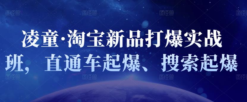 凌童·淘宝新品打爆实战班，直通车起爆、搜索起爆-21资源库