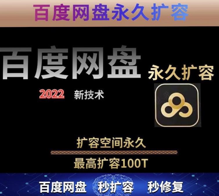 百度网盘无限扩容技术，外面卖399的，无论自己用还是用做引流都可以-21资源库