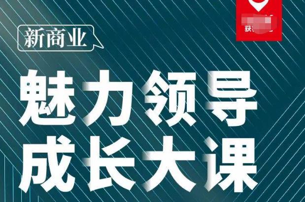 张琦·新商业魅力领导成长大课2023新版，高效管理必修课（30节）-21资源库