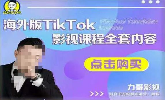 海外TikTok影视课程全套，从搭建渠道，到如何正确使用账号，到未来的变现渠道等-21资源库