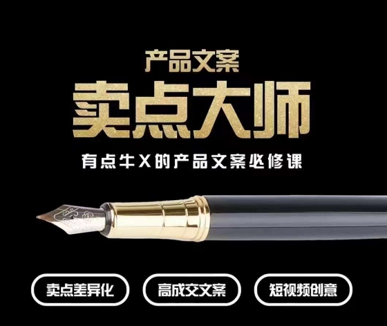 产品文案【卖点大师】高转化电商，有点牛X的产品文案必修课-21资源库