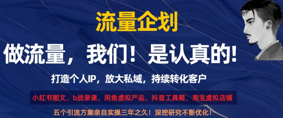 流量企划，打造个人IP，放大私域，持续转化客户【揭秘】-21资源库