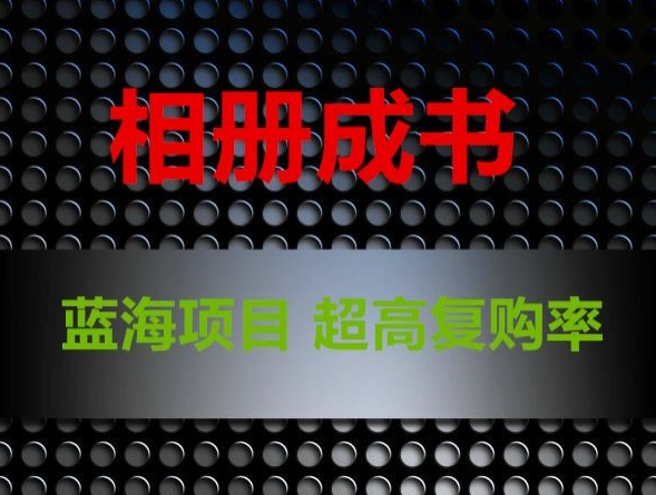 相册成书，蓝海项目，认真操作月入过万【揭秘】-21资源库