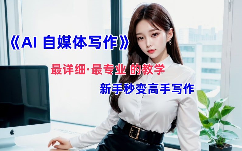 AI自媒体文章创作全网最详细教程，新手秒变写作高手，多方位发展-21资源库
