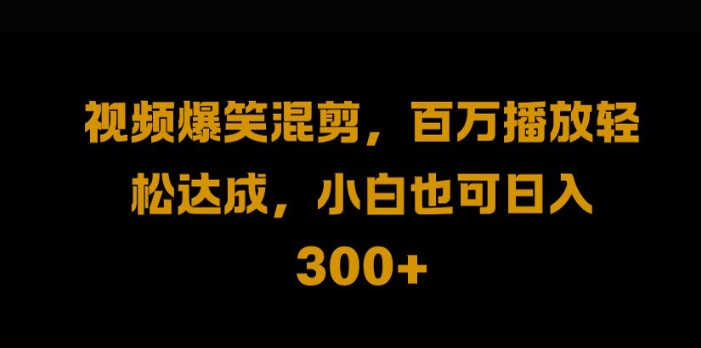 视频号零门槛，爆火视频搬运后二次剪辑，轻松达成日入1k【揭秘】-21资源库