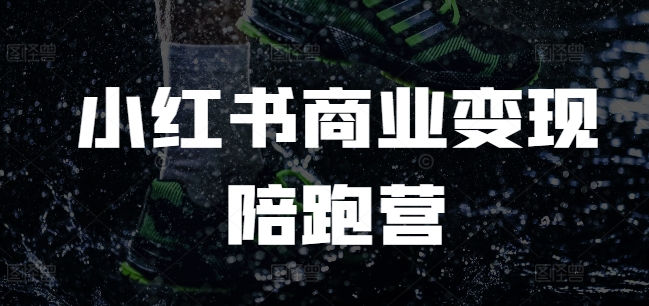 小红书商业变现陪跑营，小红书电商教程-21资源库