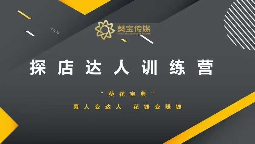探店达人训练营，素人变达人，花钱变赚钱-21资源库