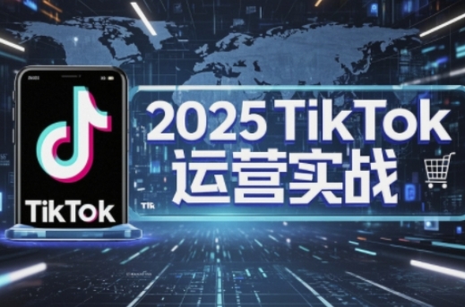 2025TikTok电商运营，掌握TikTok店铺运营核心技巧，实现低成本高转化-21资源库