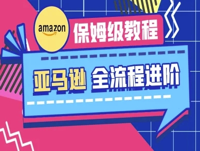 亚马逊保姆级全流程实操教程-跨境电商教程-21资源库