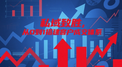 私域致胜，从0到1搭建客户成交体系-21资源库