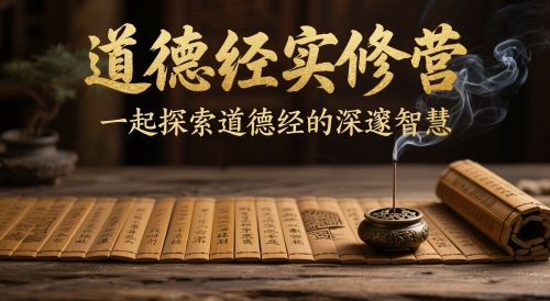 道德经实修营，一起探索道德经的深邃智慧-21资源库