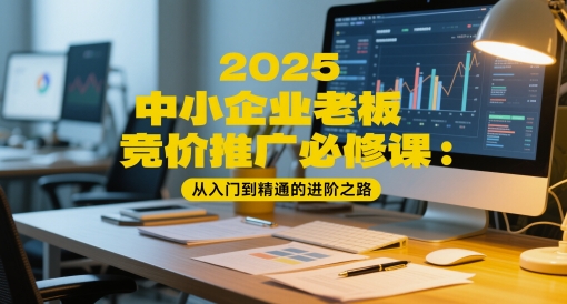 2025中小企业老板竞价推广必修课：从入门到精通的进阶之路-21资源库