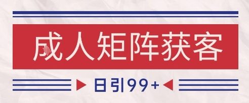 小红书某音橙人赛道引流获客，自热矩阵日引200+【揭秘】-21资源库