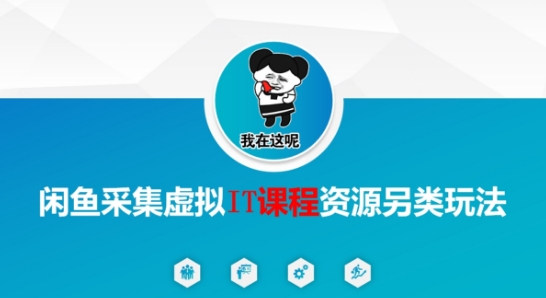 闲鱼采集虚拟IT课程资源另类玩法，干货满满-21资源库