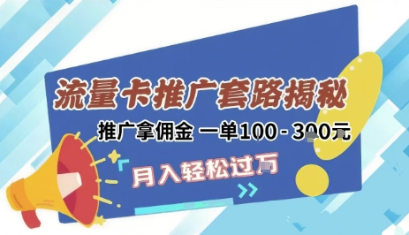2025年外面卖1500的流量卡项目最新玩法，绿色无门槛对新手非常友好，日入3张+-21资源库