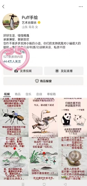 Puff手绘视频号分成项目，三天过分成计划，简单易上手，适合新手-21资源库