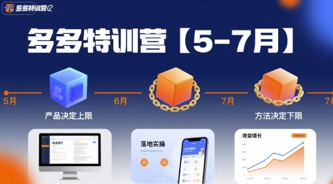 多多特训营【5-7月】产品决定上限，方法决定下限，各种玩法技巧落地实操-21资源库