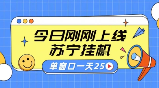 苏宁全自动采集挂G项目 稳定可批量 单窗口收益30+ 附教程【揭秘】-21资源库