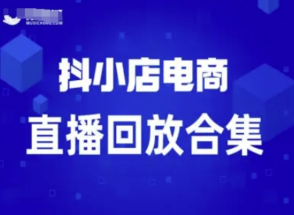 短视频电商：抖小店变现从0到盈利过直播回放-21资源库