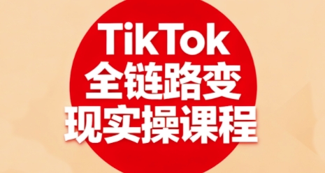 TikTok全链路变现实操课程，全方位助力学员掌握TK变现技能-21资源库