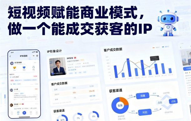 短视频赋能商业模式，做一个能成交获客的IP-21资源库