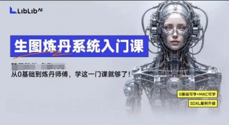 LibLibAI哩布哩布生图炼丹系统入门课，从生图到炼丹，只学这一门就够了-21资源库