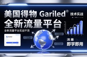 美国得物Gariled技术实战，全新流量平台​实战干货，即学即用-21资源库