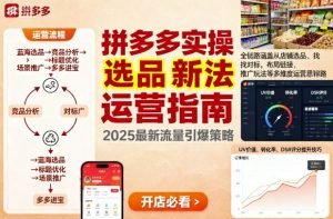 王校长9月12拼多多实操新玩法,全链路涵盖从店铺选品、找对标,布局链接,推广玩法等多维度运营思路(更新)-21资源库