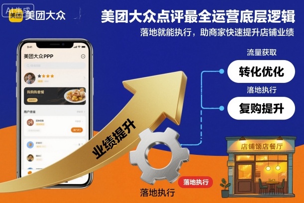 美团大众点评最全运营底层逻辑，落地就能执行，助商家快速提升店铺业绩-21资源库