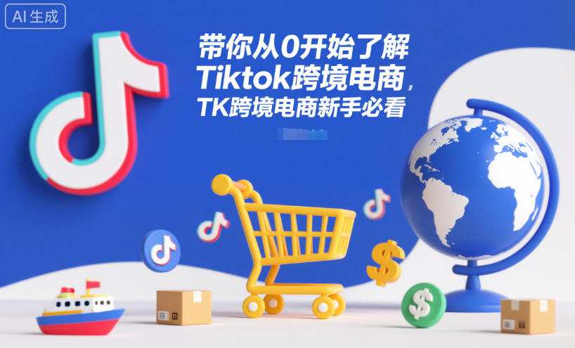 带你从0开始了解Tiktok跨境电商，TK跨境电商新手必看-21资源库