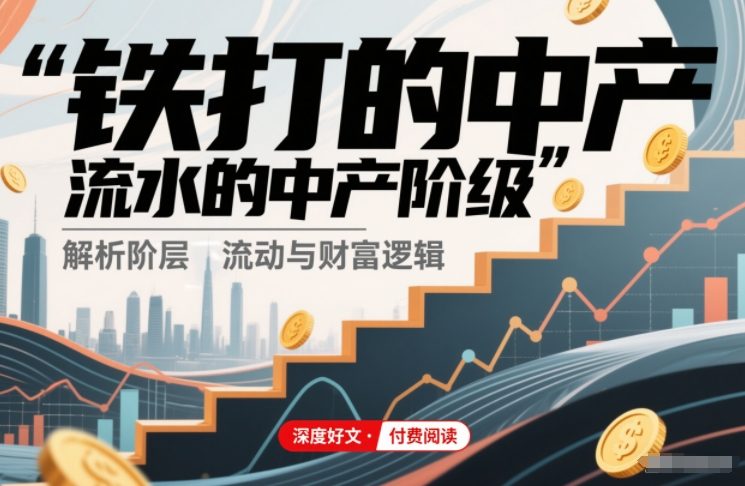 付费文章：铁打的中产，流水的中产阶级-21资源库