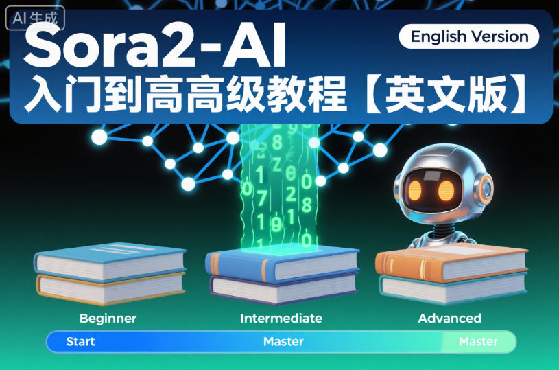 Sora2-AI入门到高级教程【英文版】-21资源库