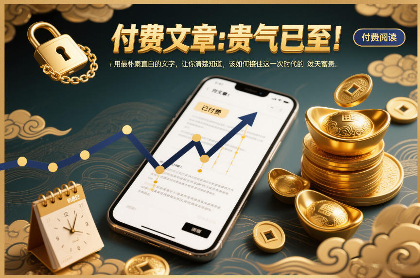 付费文章：贵气已至！用最朴素直白的文字，让你清楚知道，该如何接住这一次时代的泼天富贵-21资源库