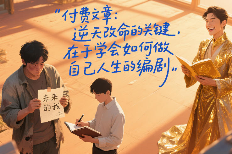 付费文章：逆天改命的关键，在于学会如何做自己人生的编剧-21资源库