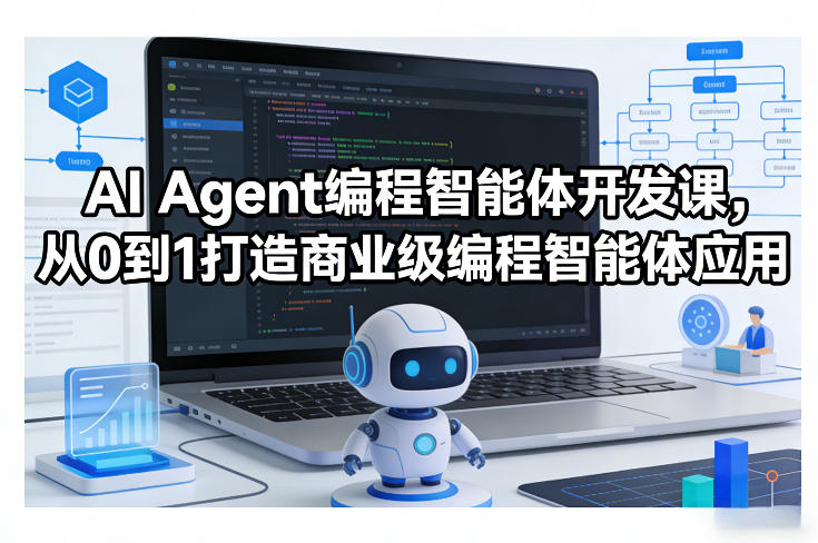 AI Agent编程智能体开发课，从0到1打造商业级编程智能体应用-21资源库