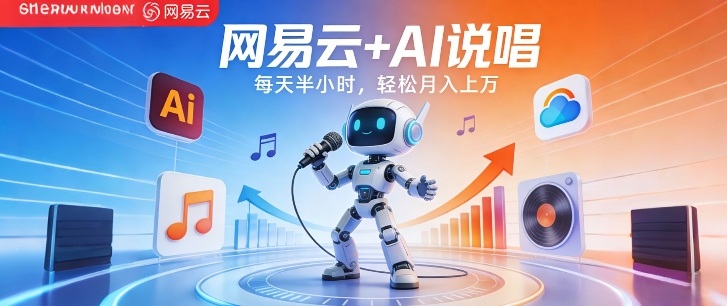网易云+AI说唱，每天半小时，AI内容创作+流量变现，轻松月入1W-21资源库