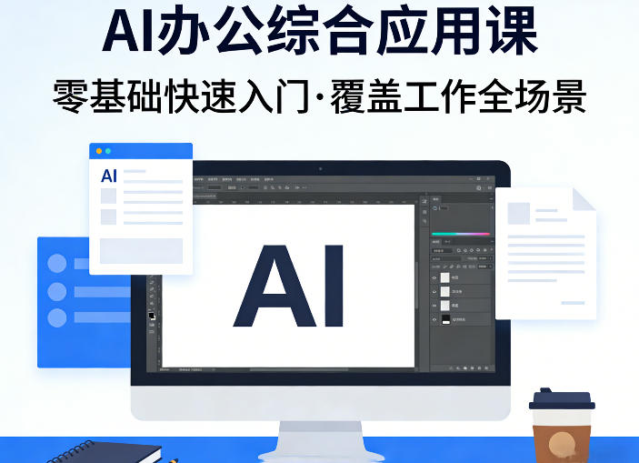 AI办公综合应用课，零基础快速入门，覆盖了工作中各种应用场景-21资源库