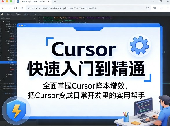 Cursor快速入门到精通，全面掌握Cursor降本增效，把Cursor变成日常开发里的实用帮手-21资源库