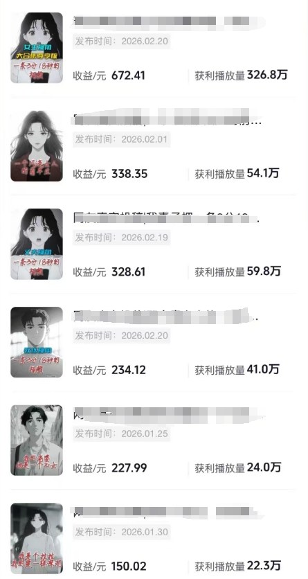 抖音某博主的AI情感故事第一人称解说视频教学，条条爆款，撸创作伙伴计划收益-21资源库