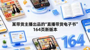 某带货主播出品的《直播带货电子书》164页新版本-21资源库