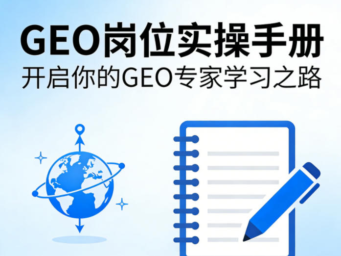 GEO岗位实操手册，开启你的GE0专家学习之路-21资源库
