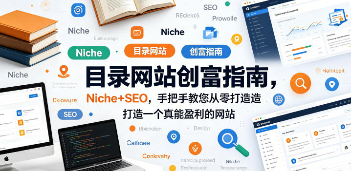 目录网站创富指南，Niche+SEO，手把手教您从零打造打造一个真能盈利的网站【原创双语字幕】-21资源库
