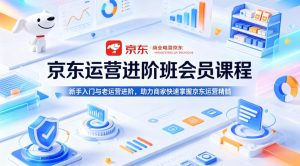 京东运营进阶班会员课程，新手入门与老运营进阶，助力商家快速掌握京东运营精髓-21资源库