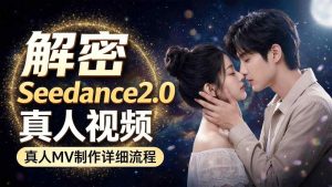 Seedance 2.0解密教程：零基础制作真人MV全流程-21资源库