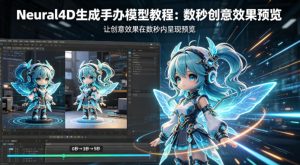 Neural4D生成手办模型教程，让创意效果在数秒内呈现预览-21资源库