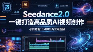 Seedance2.0一键打造高品质AI视频创作，小白也能10分钟出专业级视频-21资源库